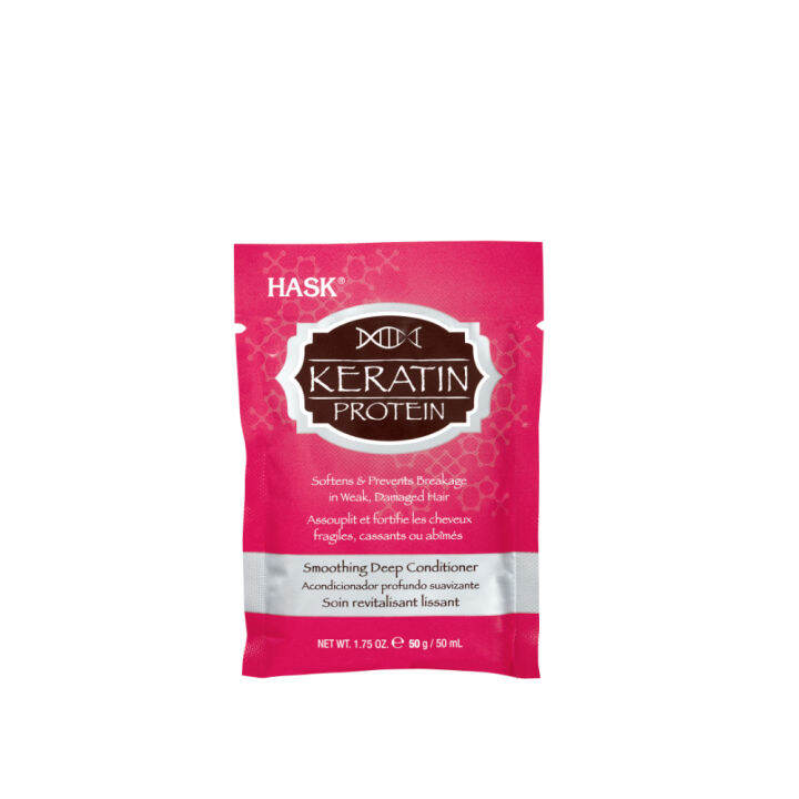 Hask Keratin Protein Smoothing Deep Conditioner Packet 50g Lazada PH