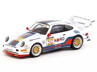 Tarmac Works 1/64 Collab64 Schuco X Tarmac Works Martini Racing Porsche 911 Turbo S LM GT BRP GT Series 1995