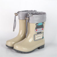 Cartoon Children Rain Boots New Fashion Cchool Children Rain Boots Non-slip Waterproof High Boot