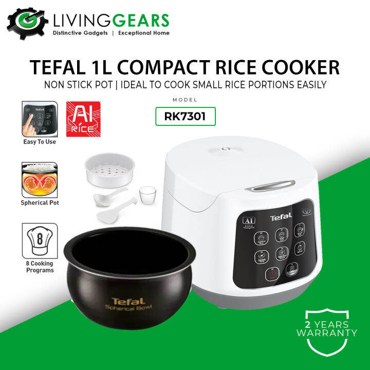 tefal rk7521 delirice fuzzy logic 1.8 l rice cooker