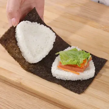 Triangular Plastic Sushi Rice Ball Maker Mould Onigiri Mold Sushi Maker  Kitchen Gadgets Stuff Transparent Bento Accessories