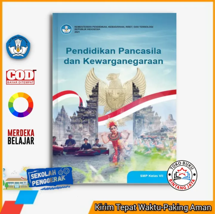 Buku Pkn Kelas 7 Kurikulum Merdeka Untuk Sekolah Penggerak Buku