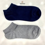 Vớ nam phụ kiện SANTINO chất liệu cotton co giãn thoáng mát