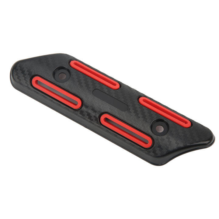 Universal Motorcycle Exhaust Pipe Heat Shield Carbon Fiber Cover Heat Universal Motorcycle Exhaust Pipe Heat Shield Carbon Fiber Cover Heat