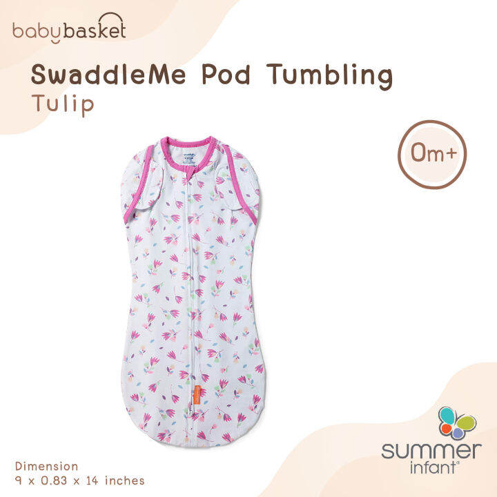 SwaddleMe Pod Tumbling Tulip Lazada.co.th