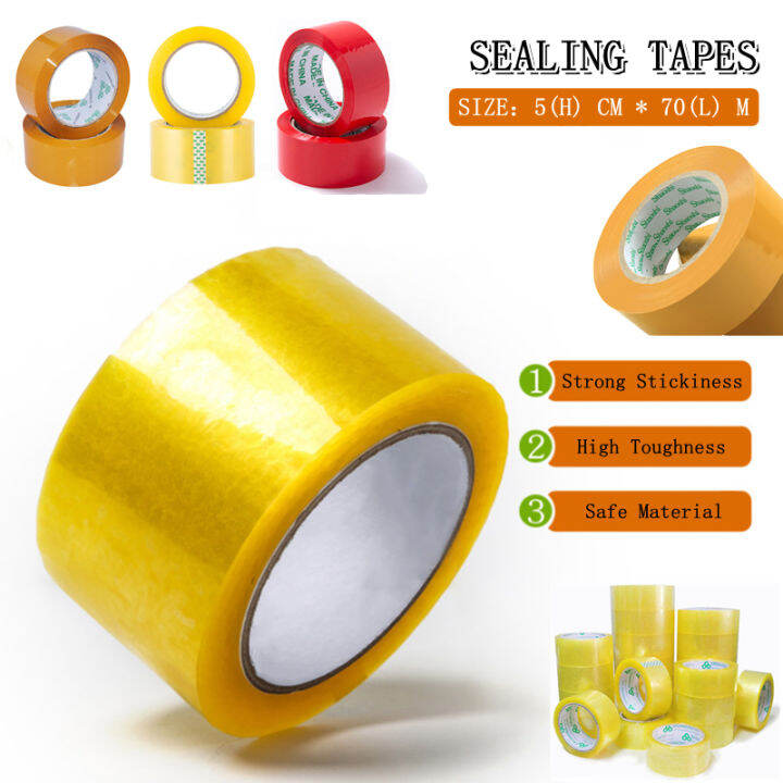 5cm×70m Parcel Box Adhesive Seal Tape Packaging Tapes Shipping