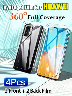 ✤ Honor80Pro Front Back Soft Hydrogel Film For Huawei Honor70Pro 360° HD Screen Protector Honor60Pro Honor50Pro