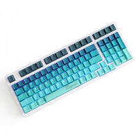 taihao Mykonos pbt double shot keycaps for diy gaming mechanical keyboard Backlit Caps oem profile light through ISO UK