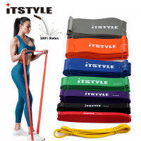 ITSTYLE วงต้านทาน208เซนติเมตร8ระดับ C Rossfit น้ำยางห่วงสาย Expander พลังงานยกยางดึงขึ้นเสริมสร้างกล้ามเนื้อเชือก