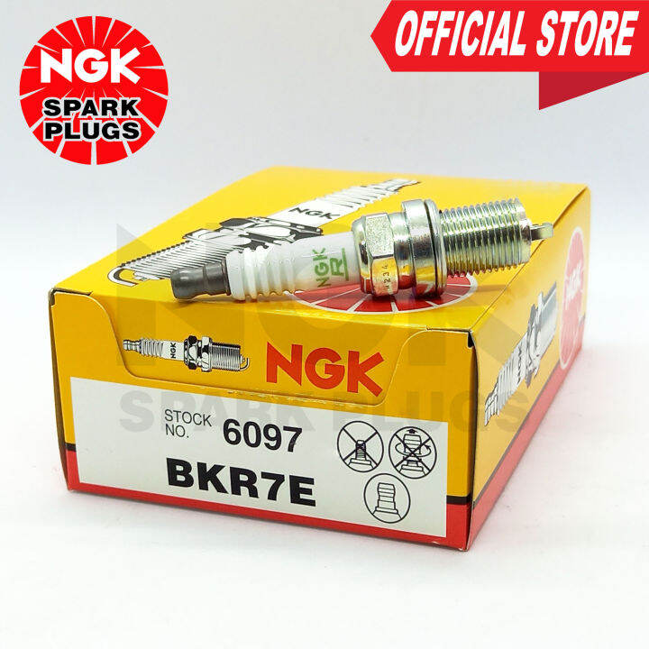 NGK BKR7E Standard Spark Plug for Colder Plugs Rally Use Set of 4