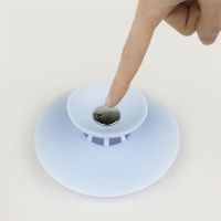 【YF】❧  Silicone Floor Drain Cover Sewer Deodorizer Sink Hair Filter Bathtub Whale Plug Plugging