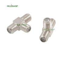 5 pieces F-Type Connector Females 3-Way Splitter/ Combiner/ Adapter/ Signal Mixer for Satellite or TV Antenna Connection