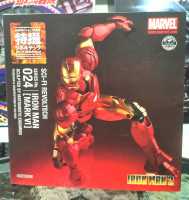 SCI-FI Revoltech No.024 Iron Man Mark VI Iron Man 2 Completed Movable Figure Kaiyodo