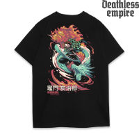 【New】เสื้อยืด ลาย Deathless | Tanjirodragon | ชุดอนิเมะวันพีช