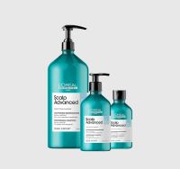 Loreal Scalp Advanced Anti Dandruff Shampoo 300/500/1500ml แชมพูสูตรเฉพาะสำหรับหนังศีรษะที่มีรังแค