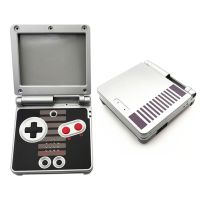 【LZ】卐  Console caixa de plástico carcaça amarela para Gameboy Advance SP GBA SP nova versão NES