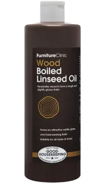 Furniture Clinic Boiled Linseed Oil for Wood Furniture & More