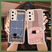 Nana Ko Electronyouth,เคสโทรศัพท์เจลซิลิกาสำหรับ Huawei P40ป้องกันหนังถุงลมนิรภัยป้องกันการตกที่หรูหรา