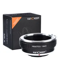 Kf อะแดปเตอร์เลนส์แนวคิดสำหรับ Praktica B เลนส์ Pb Mount ถึง4/3 Mft Bmpcc Om D G3 Gh2 Gh4 E M5 M10