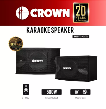 Crown sales karaoke speaker