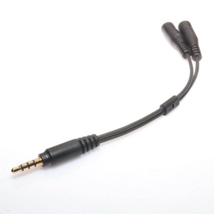 1-trrs-male-to-2-trs-female-audio-aux-studio-y-converter-cord-3-5mm-aux-mic-headset-splitter-adapter-cable-for-iphone-ipod