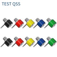 QSS 10PCS 4MM Banana Socket Binding Post Nut Banana Plug Jack Electrical Connector Terminal Test Hole DIY Parts Q.40011 Electrical Connectors