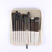 Artsecret New Arrival #999 Watercolor Painting Brush 10Set Organic Blue Squirrel Horse Hair Multi-Function Acrylic Art Tools