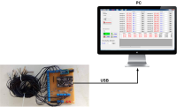 บอร์ด DataLogger วัดอุณหภูมิ 20 ช่อง