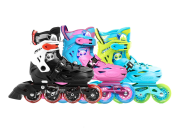 Giày Patin Cougar Pro 303 3 Màu Đen Hồng Xanh