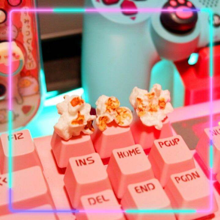 Popcorn Artisan Kawaii Keycaps for Mechanical Keyboard Lazada PH
