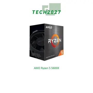 CPU AMD RYZEN 5 5600X BOX - - El Assli Hi-Tech 