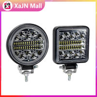 แท่งไฟไฟ Led 4 "102W 34Led 4800 LM 6000K สว่างเป็นพิเศษไฟ Flood Combo ทำงาน IP67กันน้ำสำหรับรถบรรทุก ATV SUV