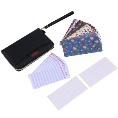 Organizer Wallet,with Envelopes & Budget Sheets,Compact Budget Planner Organizer,Envelope System Wallet