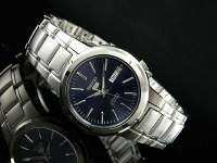 SEIKO 5 Automatic  รุ่น SNKA05K1 นาฬิกาผู้ชายสายแสตนเลส สีเงิน หน้าปัดสีน้ำเงิน - มั่นใจ ของแท้ 100% ประกันสินค้า 1 ปีเต็ม