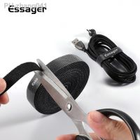 Essager Cable Organizer Earphone Holder Mouse Cord Protector Charger Wire Management for iPhone Samsung USB Cable Winder Clip