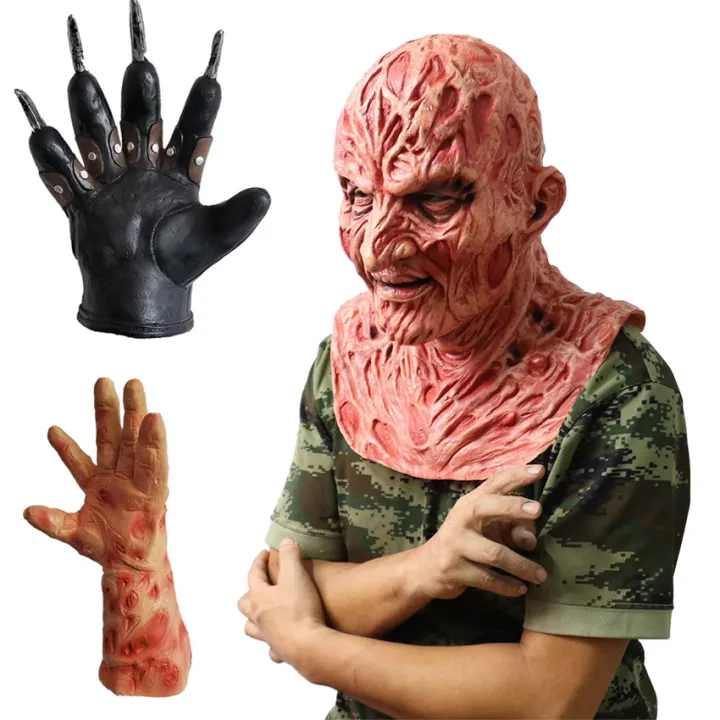 Scary Freddy Horror Zombie Clown Disguise Halloween Props Latex Carnival Freddy Krueger Cosplay Anime Gloves For Face | Lazada PH Scary Freddy Horror Zombie Clown Disguise Halloween Props Latex Carnival Freddy Krueger Cosplay Anime Gloves For Face | Lazada PH
