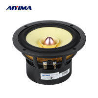 AIYIMA 1Pc 5.25นิ้วไข้ลำโพงฟูลเรนจ์อลูมิเนียมลำโพงกรวย4 8 Ohm 50วัตต์ชั้นวางหนังสือHifiโฮมเธียเตอร์ลำโพง