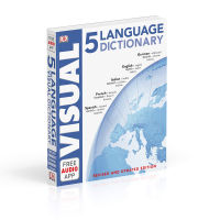 English reference book DK 5 language Visual Dictionary 5 language Visual Dictionary German French English Italian Spanish language learning