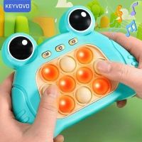 0 "": Pop Light Fidget Game Quick Push Bubble Game Handle Toys Boys &amp; Girls Anti-Stress Toys With LED Game Machine Relieve Stress Toys