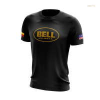 New！2023！T-shirt lengan pendek dengan pola bendera Motobell, cocok untuk wanita High quality products （Freeprinting of names）