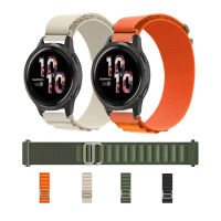 18มม. วงแหวนอัลไพน์สายสำหรับการ์มิน Vivomove 3S/Move3S/Vivoactive 4S/Active S/venu 2S 40Mm/Forerunner 255S/Forerunner 265S สร้อยข้อมือเปียถักไนล่อน