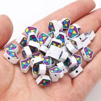 【CW】﹍  20/50/100pcs Polymer Clay Beads Heishi Loose Spacer Charms Kids Jewelry Making Diy Accessories