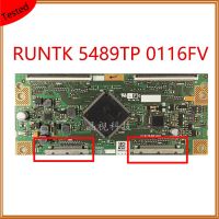 RUNTK 5489TP 0116FV ZA ZL Original T Con การ์ดแสดงผลอุปกรณ์เปลี่ยนสำหรับแผ่นทีวี T-CON Board RUNTK5489TP