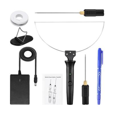 Hot Wire Foam Cutter Kit 8 Pieces Foam Board Cutter Tools Styrofoam Hot Knife DIY Craft Tools for Cutting KT Board Polyester Foam and Sponge efficiently