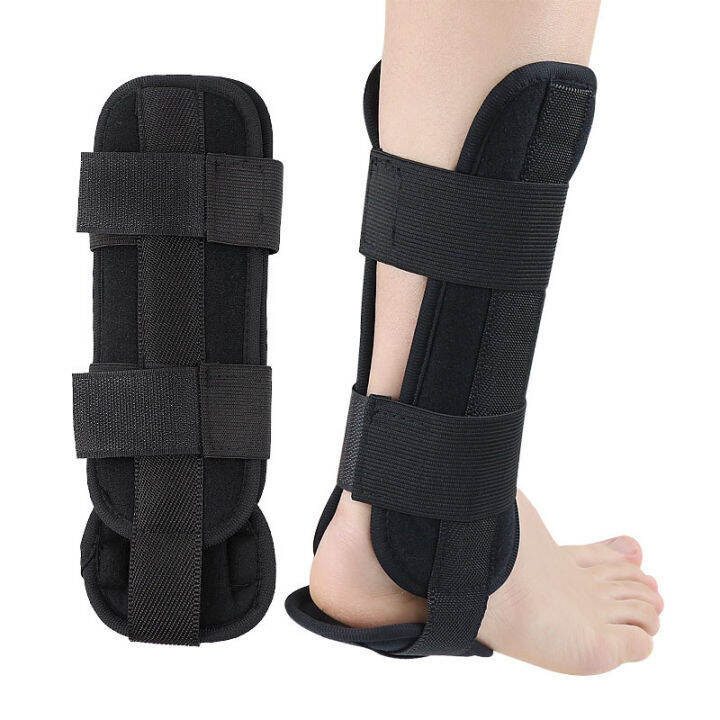 1ชิ้นข้อเท้ารั้ง-s-tabilizer-ปรับข้อเท้าเฝือกสนับสนุนสำหรับเคล็ดขัดยอก-tendonitis-โพสต์-op-หล่อสนับสนุนบรรเทาอาการปวด