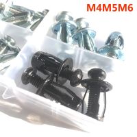 【hot】♨  40pcs M4 M5 Rivet Lock Screw Expansion Clamp Jack Riveter Fixed License Plate Car