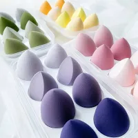 【CW】❣✶▩  4/8pcs Makeup Sponge Blender Egg Puff Soft Foundation Sponges Make Up Accessories Tools