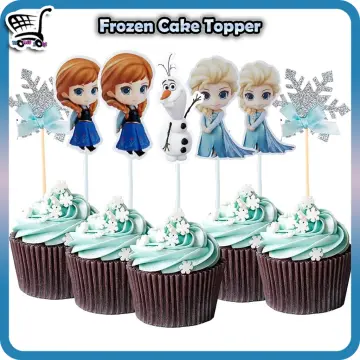 Frozen Cake Decorations, Frozen 2 Cake Toppers, Elsa, Olaf