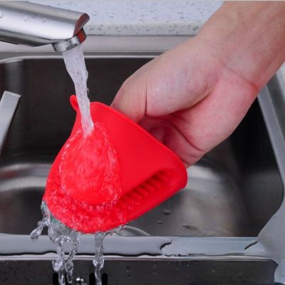 1Pair Dishwashing Cleaning Gloves Magic Silicone Rubber Dish Washing Glove for Household Scrubber Kitchen Clean Tool Safety Gloves