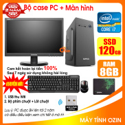 Bộ case máy tính văn phòng CPU Dual core E7-8xxx Core i7